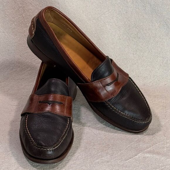 H.S. Trask Penny Loafers Mens Size 10.5N - Picture 5 of 16